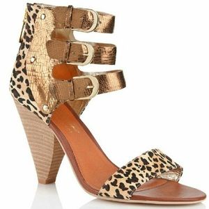 Matt Bernson Cortez Sandals -  In Leopard Print 🐆